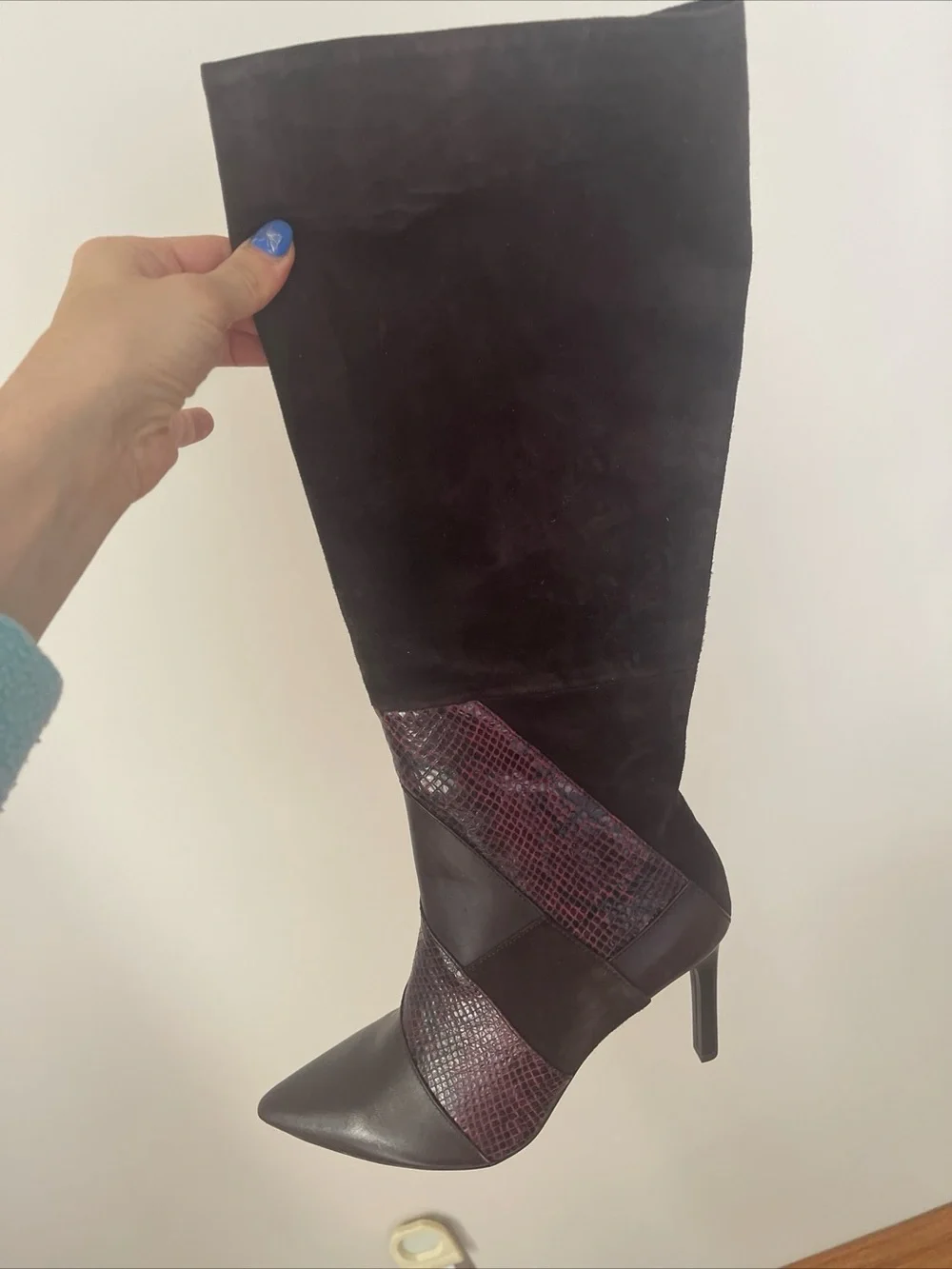 BNWB Geox Respira  Boots women Leather/Suede Size US 7 - EUR 38